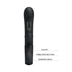 Pretty Love Vibro Rabbit  Webb Noir